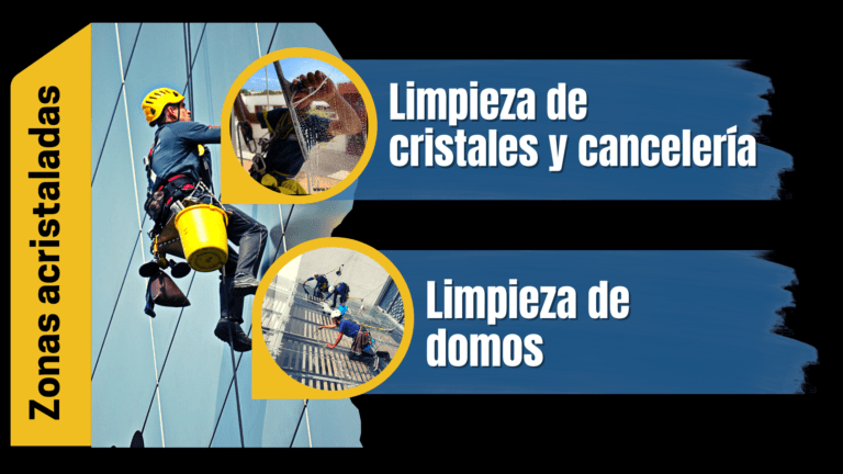 Limpieza de Cristales y cancelería Limpieza de domos